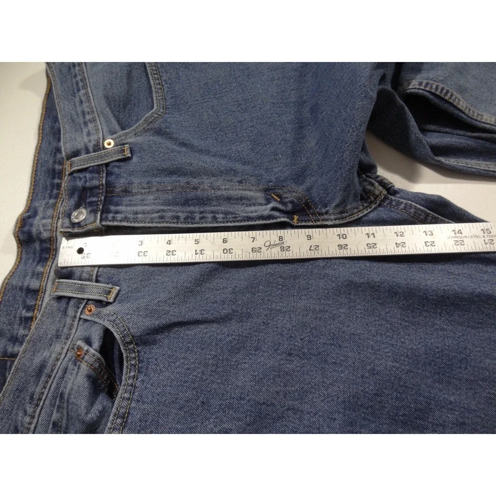 Levi's 550 Men's Jeans Size 36x32 Blue‎ Denim Relaxed Fit Levi Pants Medium Wash